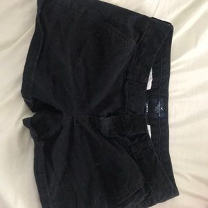american eagle shorts (black)